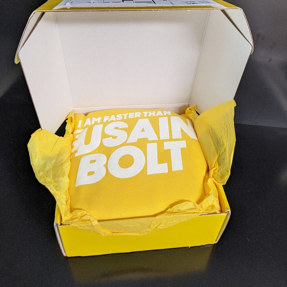 Usane Bolt Yellow Hoodie